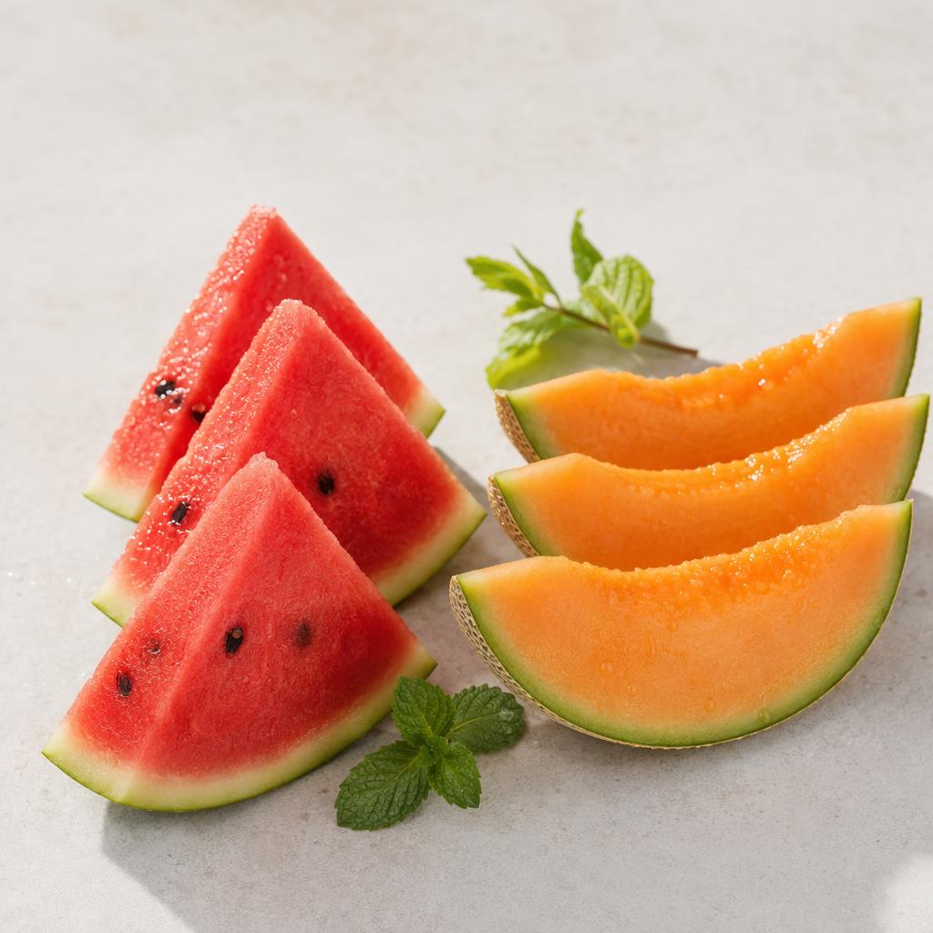 Watermelon vs melon: calories, glycemic index, and whether you can have them in a deficit