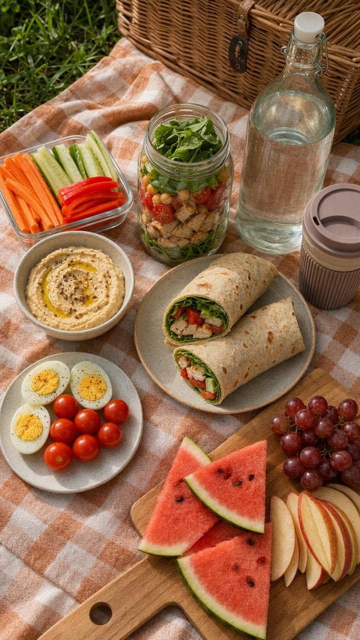 What to bring to a picnic: 5 ideas that fit a calorie deficit